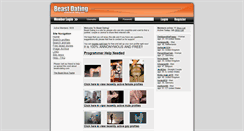 Desktop Screenshot of beast-dating.com